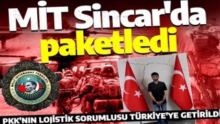 MİT'ten Sincar'da nefes kesen operasyon! PKK'nın sözde lojistik sorumlusu Çekdar Kaya yakalandı