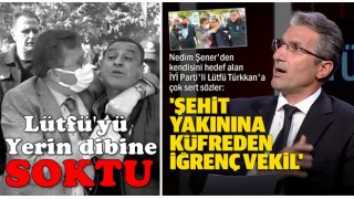 Nedim Şener kendisiyle ilgili iğrenç paylaşım yapan Lütfü Türkkan'ı yerin dibine soktu