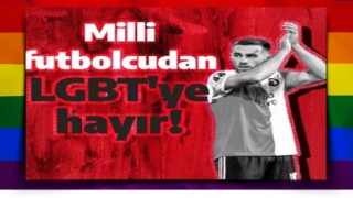 Orkun Kökçü'den LGBT renklerine hayır! Milli futbolcu kabul etmeyeceğini duyurdu