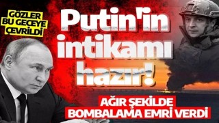 Putin'in intikamı hazır! Gözler bu geceye çevrildi: Kiev'i bombalayacak