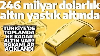 Resmen açıklandı! Türkiye'deki yastık altı altın stoku dudak uçuklattı! Değeri 246 milyar dolar