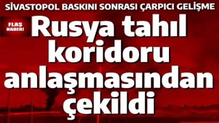 Rus gemilerine Sivastopol baskını! SİHA ve İDA'lar birlikte saldırdı, Moskova tahıl anlaşmasını iptal etti