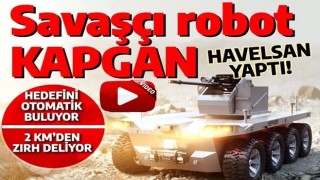 Savaşçı robot KAPGAN cephede dengeleri değiştirecek! İşte dijital birliğin ağır abisi...