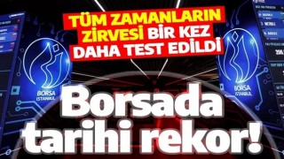 Son dakika: Borsa İstanbul'da yatırımcıları sevince boğan haber! Tarihi zirve bir kez daha görüldü