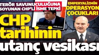 Süleyman Soylu'dan "Sınırımızda PYD olsun" diyen CHP'li Erkek'e tepki: CHP tarihinin utanç vesikası