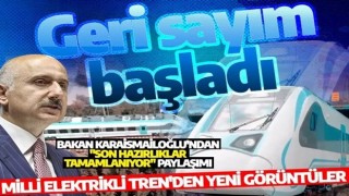 Türkiye'nin milli elektrik treninde sona gelindi! Bakan Karaismailoğlu'ndan "Son hazırlıklar tamamlanıyor" paylaşımı