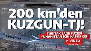 200 km menzilli seri katil: TÜBİTAK SAGE 'KUZGUN-TJ' ile gövde gösterisine hazırlanıyor