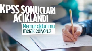 2022 KPSS ön lisans sınav sonuçları açıklandı