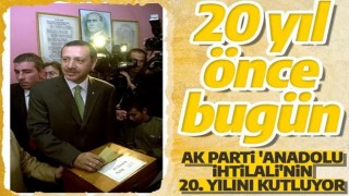 Aydınlığa açık karanlığa kapalı! AK Parti iktidardaki 20. yaşını kutluyor