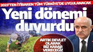 Bakan Kirişçi yeni dönemi duyurdu! Artık devlet olarak biz karar vereceğiz