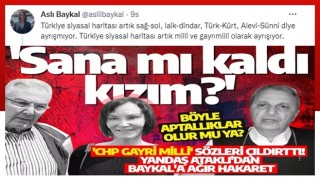 'CHP gayri milli' sözleri çıldırttı! Yandaş Ataklı'dan Baykal'a ağır hakaret: 'Sana mı kaldı kızım?'