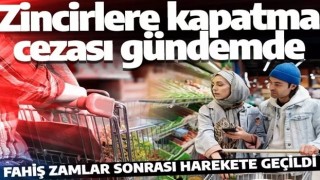 Cumhurbaşkanı Erdoğan 'Para cezası bunları ıslah etmiyor' demişti! Marketlere kapatma cezası gündemde