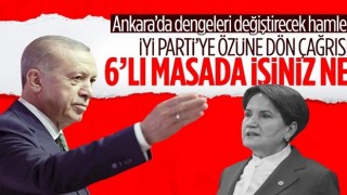 Cumhurbaşkanı Erdoğan'dan İyi Parti'ye çağrı