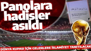 Dünya Kupası için geleceklere hadis-i şeriflerden örnekler sunulacak