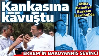 Ekrem'in kankası Atina'dan geldi: Bakoyannis'le Balkan Parkı'nı açacaklar