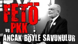 FETÖ ve PKK ancak böyle savunulur!