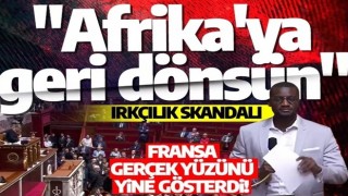 Fransa gerçek yüzünü yine gösterdi! Irkçılık skandalı: Afrika'ya geri dönün