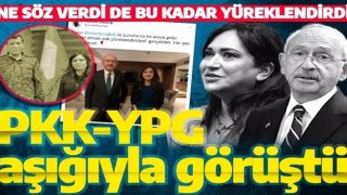 Kılıçdaroğlu, Londra'da PKK/YPG aşığı Amberin Zaman'la görüştü