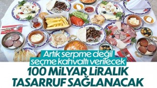 Restoranlarda artık serpme kahvaltı dönemi bitiyor