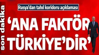 Son dakika: Kremlin'den flaş tahıl koridoru açıklaması! 'Türkiye'nin varlığı anlaşmalara güvenin ana faktörü'