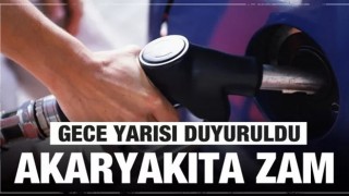 Akaryakıt fiyatlarına yeni zam geldi