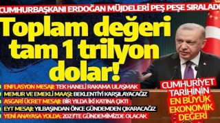 Cumhurbaşkanı Erdoğan: Çaycuma'da 58 milyar metreküplük rezerv keşfettik