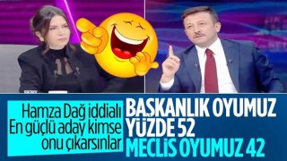 Hamza Dağ AK Parti'nin oy oranını açıkladı