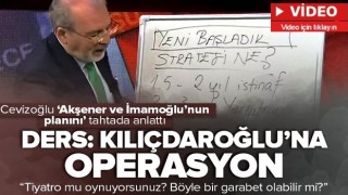 Hulki Cevizoğlu 'Kılıçdaroğlu'na operasyonu' tahta üzerinde anlattı: Tiyatro mu oynuyorsunuz? Böyle bir garabet olabilir mi? .