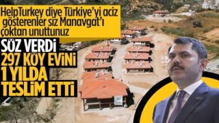 Murat Kurum: Manavgat'ta 297 konutun kuraları çekildi