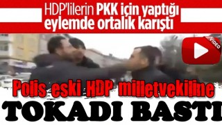 Polisten HDP'li Ferhat Encü'ye tokat