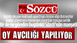 Sözcü'nün doğalgaz keşfi hazımsızlığı