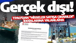 TPAO’dan ‘hisseler satışa çıkarıldı’ iddialarına yalanlama: Gerçek dışı!..