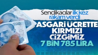 TÜRK-İŞ: Asgari ücrette kırmızı çizgimiz 7 bin 785 lira