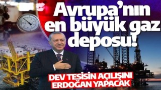 Türkiye’nin ilk Avrupa’nın en büyüğü! Dev tesisin açılışını Erdoğan yapacak