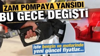 Akaryakıt fiyatları bu gece yine değişti! Benzin ve motorinde güncel fiyatlar