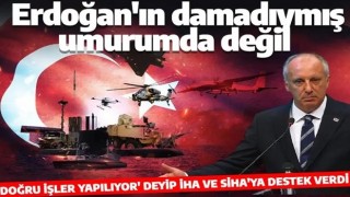 Ali Babacan'ın hedef aldığı Baykar'a Muharrem İnce'den destek