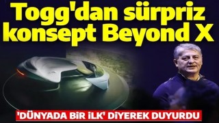 CEO Karakaş "dünyada bir ilk" diyerek duyurdu! Togg'dan sürpriz konsept Beyond X