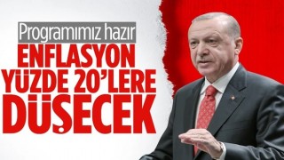 Cumhurbaşkanı Erdoğan: Enflasyon yüzde 20'ye düşecek