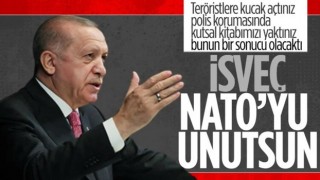 Cumhurbaşkanı Erdoğan: İsveç’teki çirkin eylem herkese yapılmış bir hakarettir