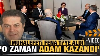 Cüneyt Özdemir muhalefeti ti'ye aldı: O zaman adam kazandı