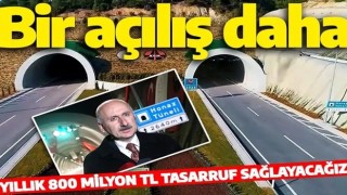 "Denizli Çevre Yolu ve Honaz Tüneli'ni milletimizin hizmetine sunuyoruz!"