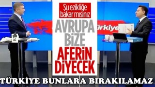 DEVA Partisi Genel Başkanı Ali Babacan itiraf etti: Avrupa bize aferin diyecek