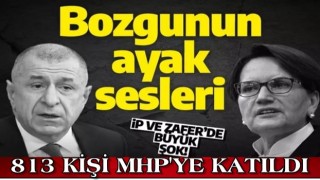 DEVA Partisi'nin ardından İYİ Parti ve Zafer Partisi'nde de istifa depremi! Yüzlerce kişi MHP'ye katıldı