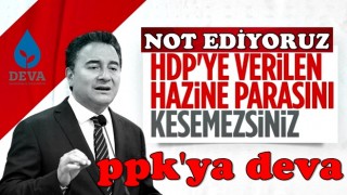 DEVA'dan HDP hesaplarının bloke edilmesine tepki: Hukuki dayanağı yok