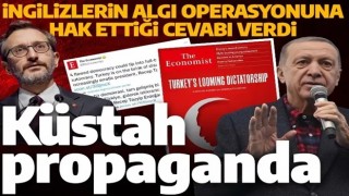 Fahrettin Altun'dan The Economist'in kapağına tepki: Küstah bir propaganda