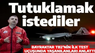 Haluk Bayraktar canlı yayında tane tane anlattı: TB2'nin test uçuşunda tutuklamak istediler