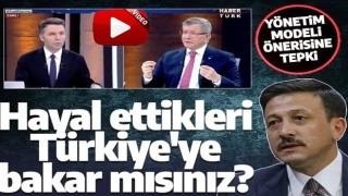 Hamza Dağ'dan Davutoğlu'nun yönetim modeli önerisine tepki: Hayal ettikleri Türkiye'ye bakar mısınız?