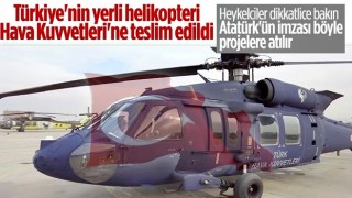 İlk T-70 tipi helikopter, Hava Kuvvetleri'ne teslim edildi