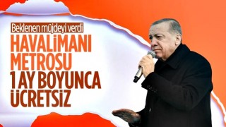 Kağıthane-İstanbul Havalimanı metrosu 1 ay ücretsiz olacak