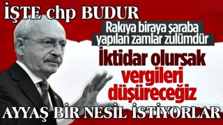 Kemal Kılıçdaroğlu'ndan alkollü içeceklere yapılan zamma tepki